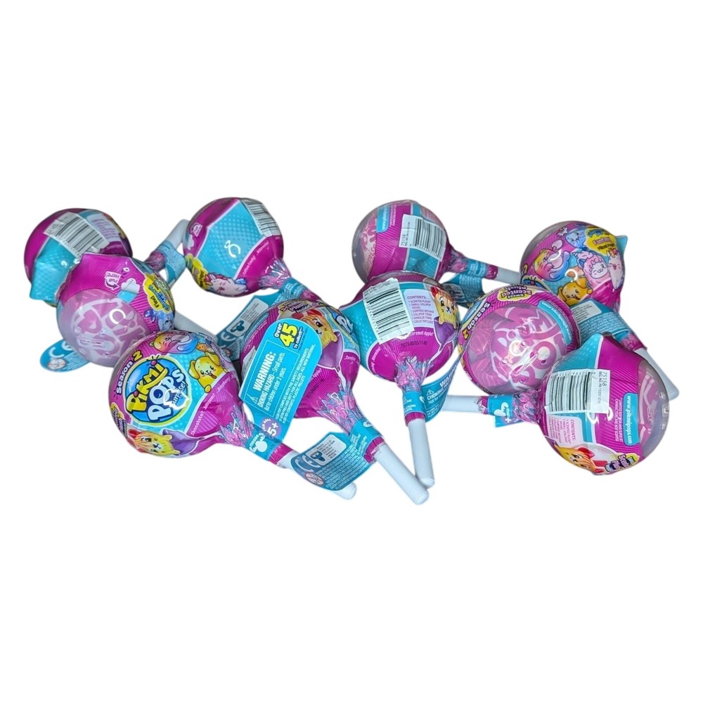 Lot of 10 Pikmi Pops Surprise Season 2 Scented Plush Mystery Lollipop Toys NEW